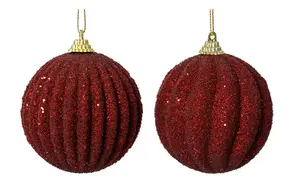 Bauble Foam Glitters, Beads 2 Assorted Colours