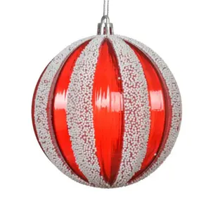 Bauble Polystyrene Transparent Polyfoam