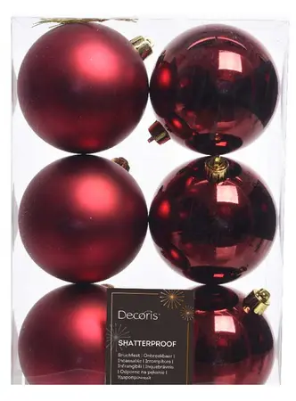 Baubles Polystyrene Mix