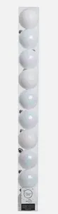 Baubles polystyrene shiny, glitter mix - image 1