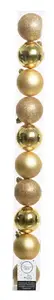 Baubles polystyrene shiny, matt, glitter mix - image 2