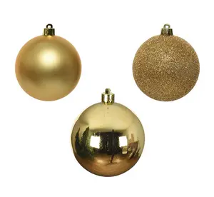 Baubles polystyrene shiny, matt, glitter mix - image 1