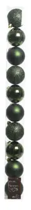 Baubles polystyrene shiny, matt, glitter mix - image 2
