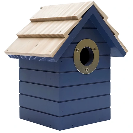 HB Beach Hut Nest Box MID BLUEx2
