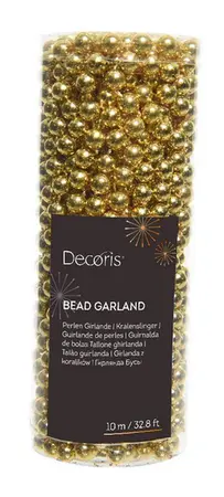Bead garland polystyrene shiny