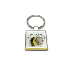 Bees Knees Key Ring by Alex Clark