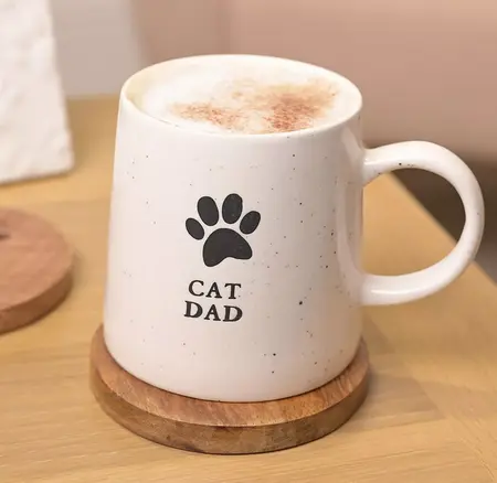 Best of Breed Paw Prints Mug - Cat Dad - image 2