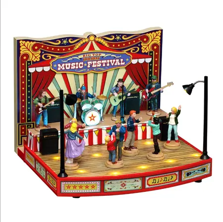 BIG TOP HOLIDAY MUSIC FESTIVAL, INCL. ADAPTOR 74254, 550 mA (WHITE)