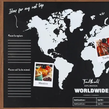 Blackboard With World Map(F7) - image 2