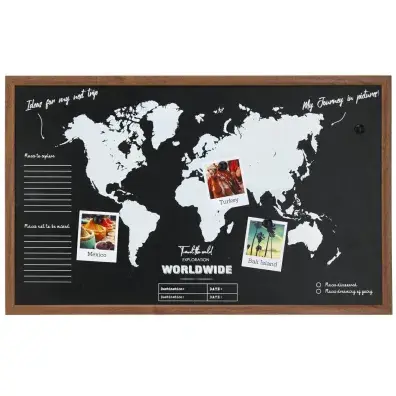 Blackboard With World Map(F7) - image 1