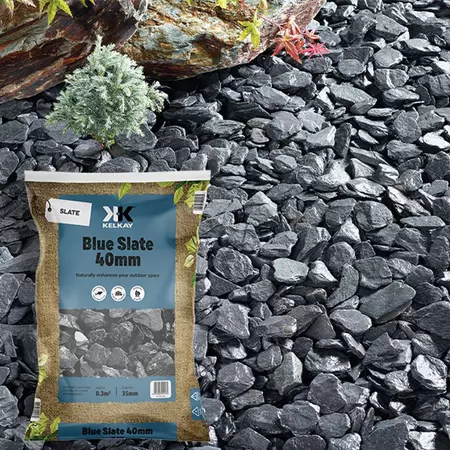Blue Slate Chippings 20mm LG - image 2