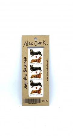 Bm12 Debonair Dachshunds Bookmark - image 2