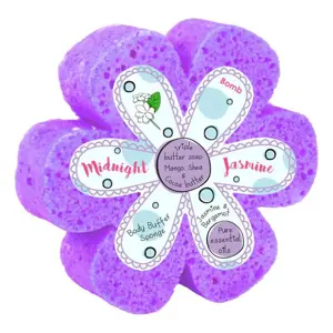 Midnight Jasmine Body Buffer Shower Sponge Case of