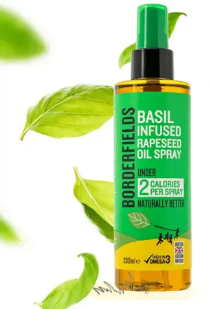 Borderfields Basil Rapeseed Oil SPRAY