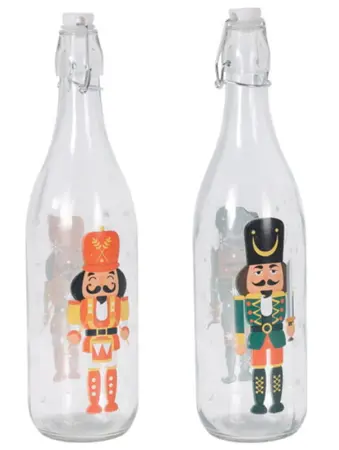 BOTTLE 1L WITH SWING LID 3ASS - image 1