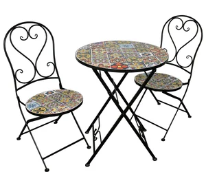 Braga Mosaic Bistro Set - image 1