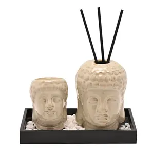 Buddha Home Fragrance Set Cream - image 1