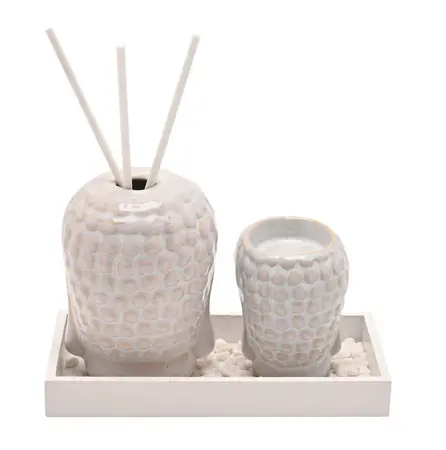 Buddha Home Fragrance Set White - image 2