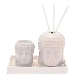 Buddha Home Fragrance Set White - image 1