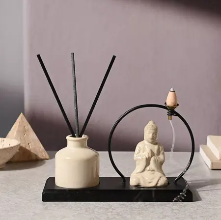 Buddha Incense and Diffuser Holder - image 2