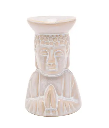 Buddha Oil Burner White - image 1