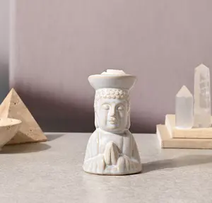 Buddha Oil Burner White - image 2