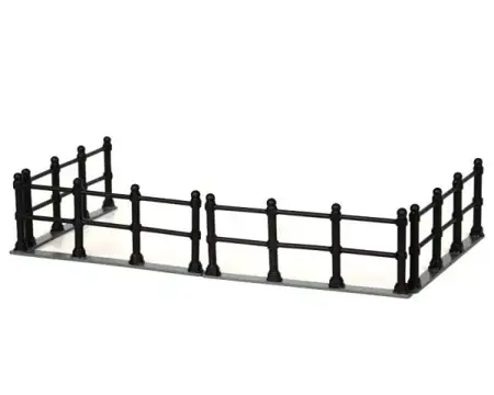 CANAL FENCE,  SET OF 4