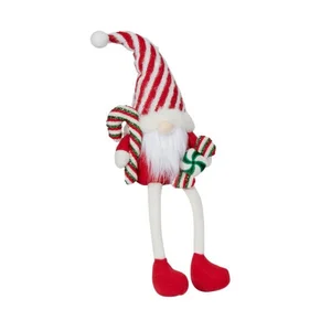 Candy Cane Gonk - Dangly Legs - Red