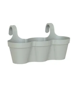 Capri Balcony Triple Pot 54Cm Light Grey