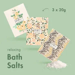 Cath Kidson LEOPARD Bathing Gift Box (Body Wash 200ml, Body Lotion 200ml, Bath Salts 3 x 20g) - image 4