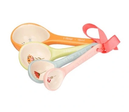 Cath Kidson Painted Ceramic Measuring Spoons - image 1