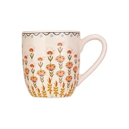 Ck Pt Breakfast Mug Pink - image 1