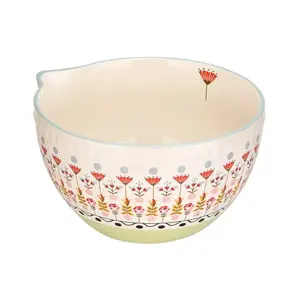 Cath Kidson Painted Table Ceramic Mixing Bowl 23cm - image 2