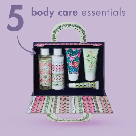 Cath Kidson Roots & Raindrops Body Pamper Handbag - image 5
