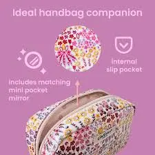 Cath Kidson - Wash Bag- Make Up Bag with Mirror (Affinity) - image 3