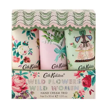 Cath Kidson WILD FLOWERS WILD WOMEN Assorted Hand Creams (3 x 30ml) - image 1