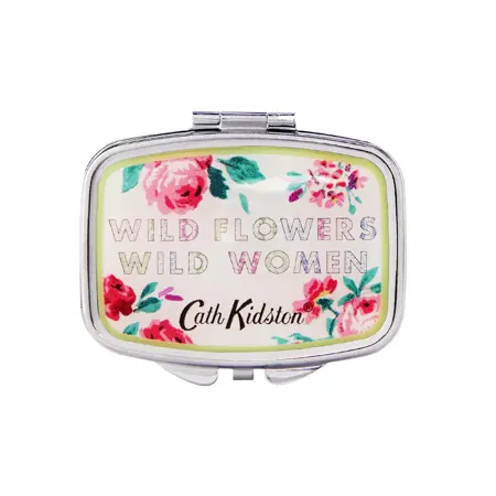 Cath Kidson WILD FLOWERS WILD WOMEN Mirror Compact Lip Balm 6g - image 1
