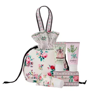 Cath Kidson WILD FLOWERS WILD WOMEN Travel Beauty Pouch (Hand Cream 30ml, Body Cream 30ml, Body Wash 30ml, Scented Soap 100g) - image 1