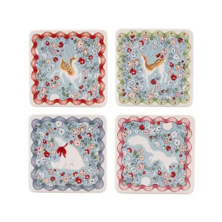 Ck Animal Ditsy Coaster Set - image 1