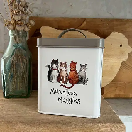 Cft01 Cat Food Storage Tin