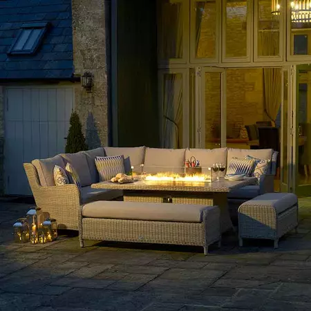 Chedworth Large Rectangular Firepit Modular Set (2022) - image 2
