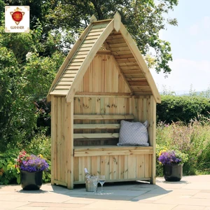Cheltenham arbour with storage