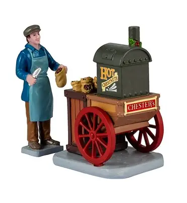 CHESTER'S HOT CHESTNUTS,  SET OF 2