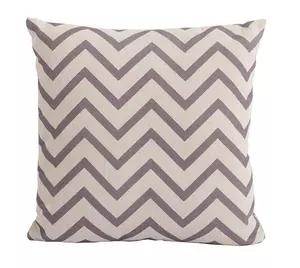 Chevron Cocoa Square Scatter Cushion