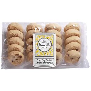 Chocolate Chip Clotted Cream Shortbread