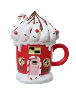 Christmas Cupcake House Decoration – 18.5cm