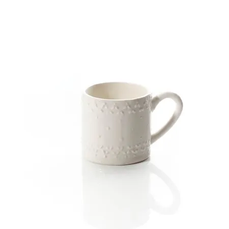 Christmas Embossed Ceramic Angel Mug - image 2