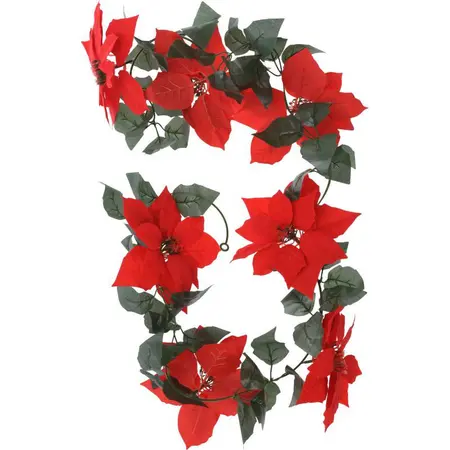 CHRISTMAS FLOWER Garland 190cm