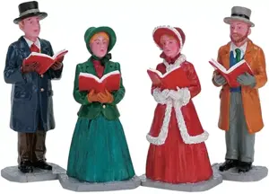 CHRISTMAS HARMONY,  SET OF 4