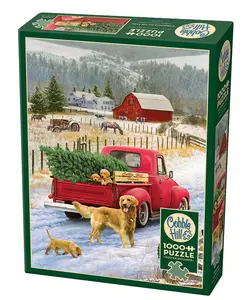 Christmas on the Farm 1000 Piece Jigsaw Puzzle